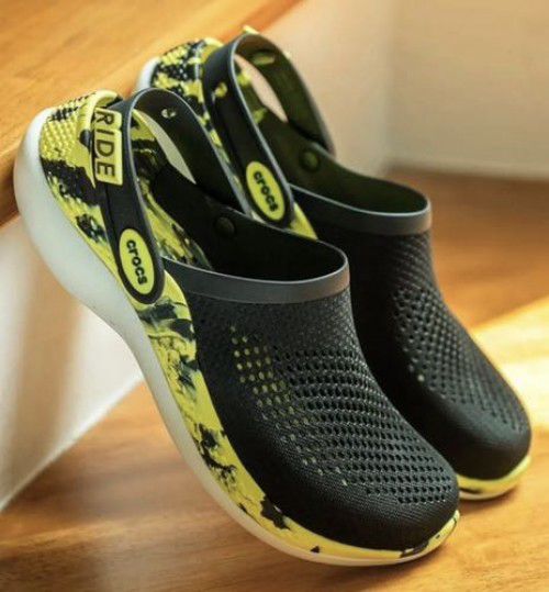 crocss literide 360 Black Yellow
