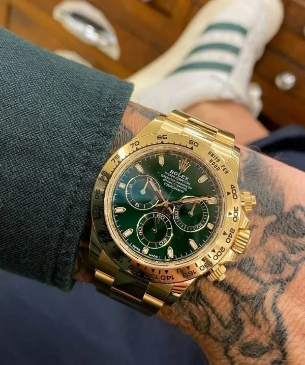 ROLE_X DAYTONA AUTOMATIC GOLDEN GREEN