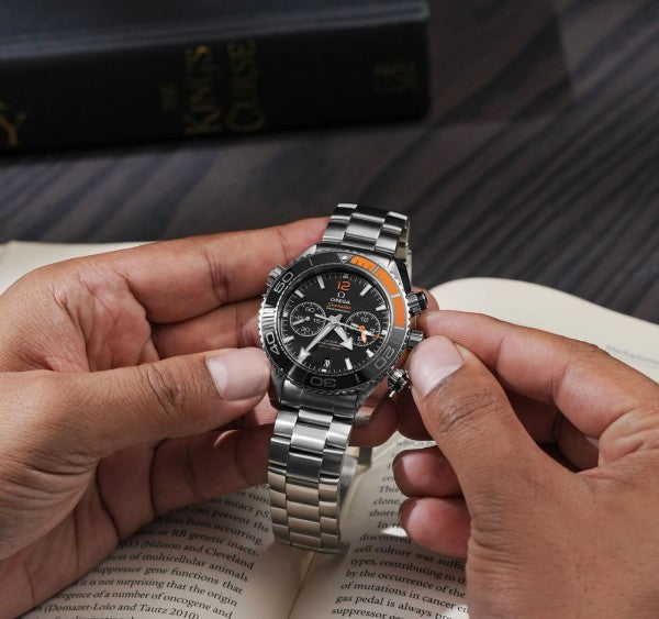 Omeg_a Seamaster Planet Ocean Quartz Japan