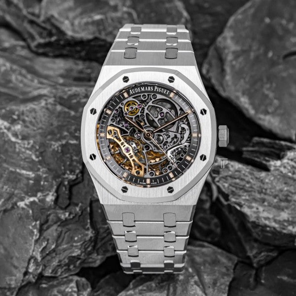 Aude_mars_piguet Royal Oak Skeleton Automatic Steel-Grey