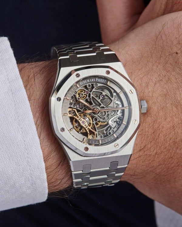 Aude_mars_piguet Royal Oak Skeleton Automatic Steel-Grey