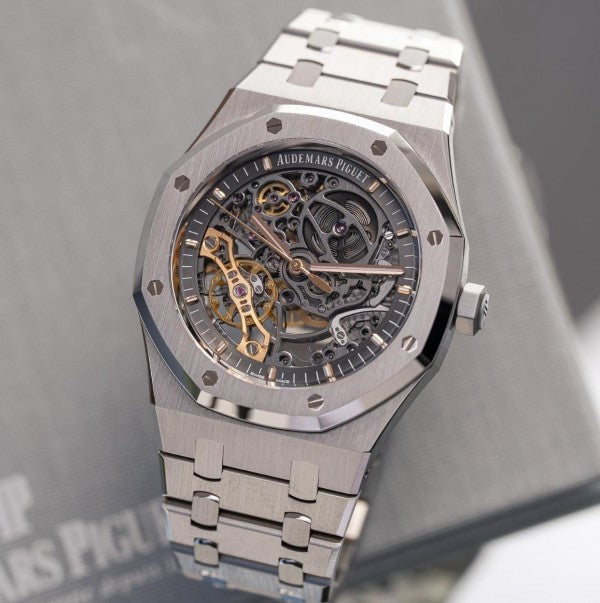 Aude_mars_piguet Royal Oak Skeleton Automatic Steel-Grey